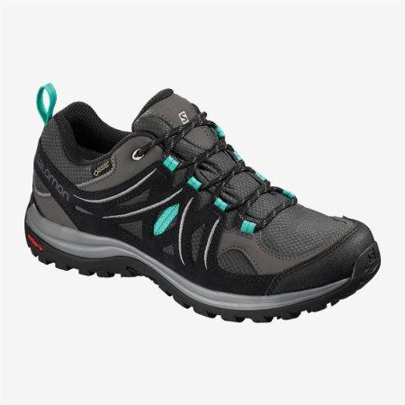 Salomon ELLIPSE 2 GTX W Womens Hiking Shoes Dark Grey UK GPCY